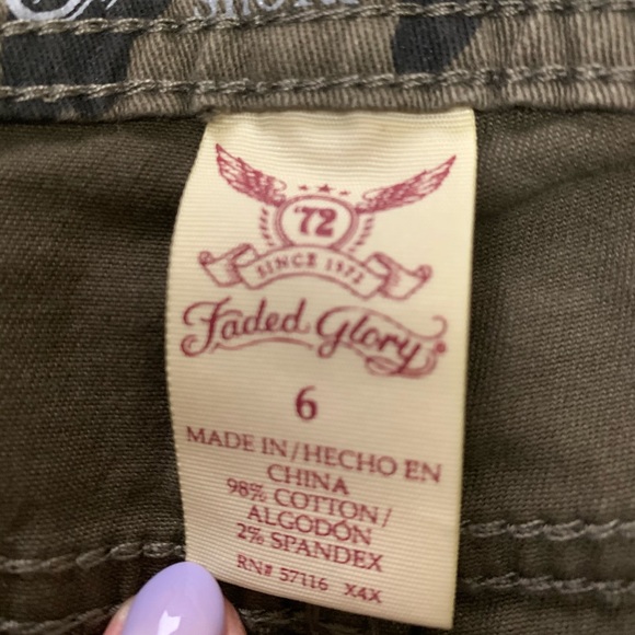 Walmart Camouflage Cotton Shorts - Picture 2 of 6